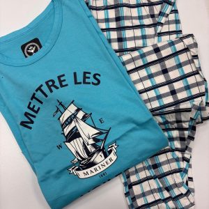 Pigiama uomo marine “celeste”