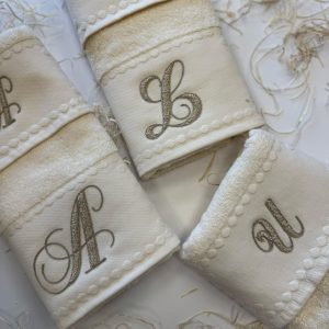 Asciugamani “ALFABETO”