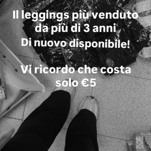 Leggings a zampa “Best Seller”