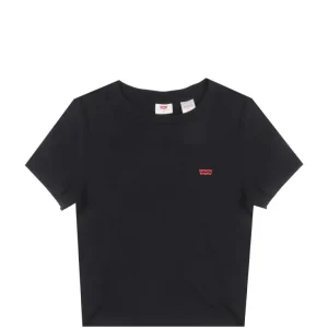 W ESSENTIAL TEE A7419-0014 63044_32088 CAVIAR RIB-0014 WMN