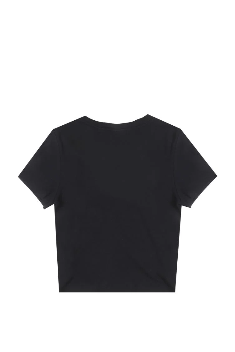 W ESSENTIAL TEE A7419-0014 63044_32088 CAVIAR RIB-0014 WMN - immagine 3