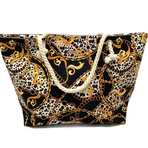 Borsa Spiaggia Grande Animalier Barocco