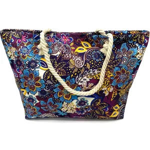 Borsa Spiaggia Maxi Floreale