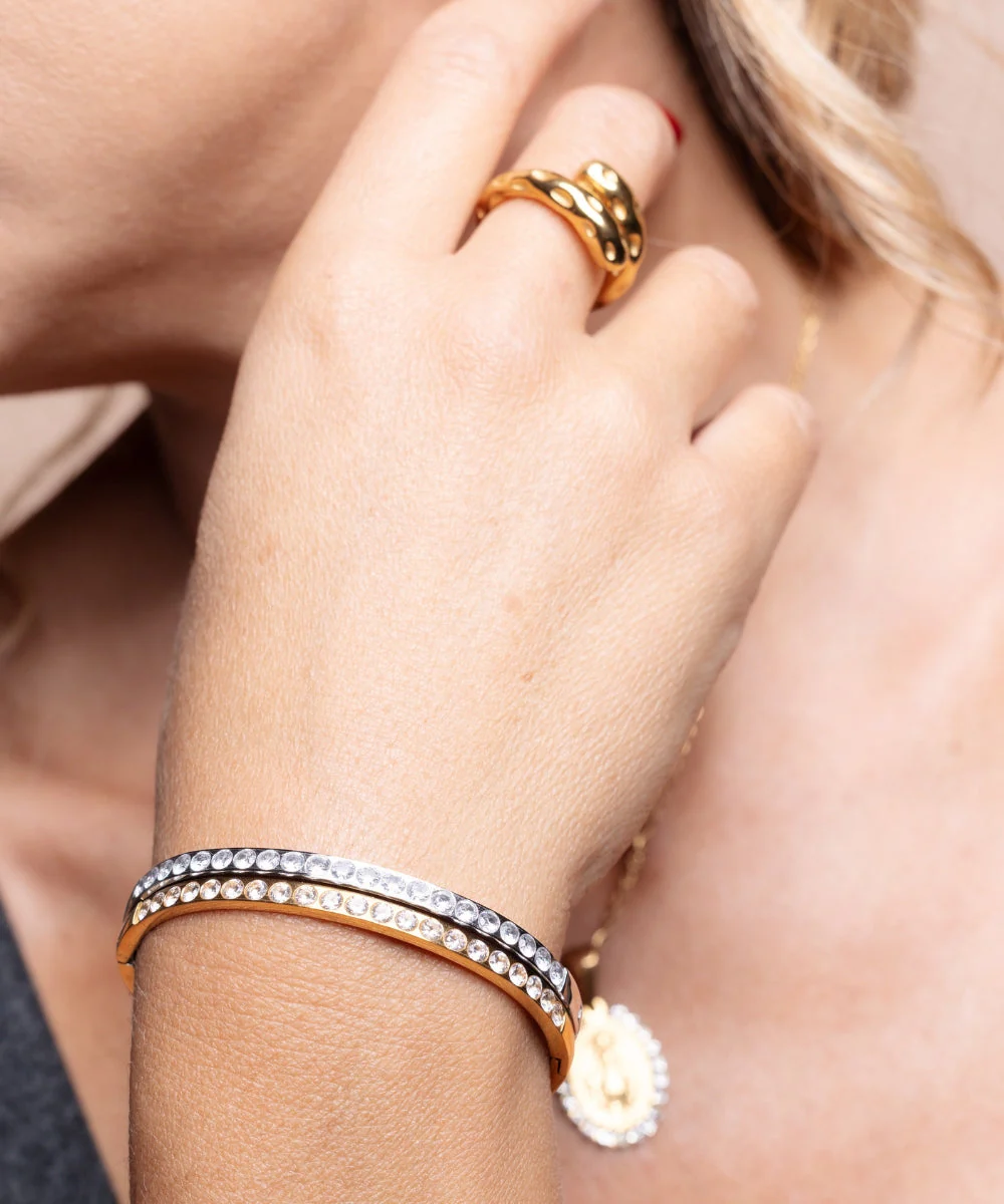 Bracciale Rigido Cristal - immagine 3