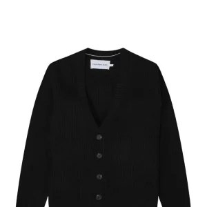 CARDIGAN J325066 59579_23901 CK BLACK-BEH MAN