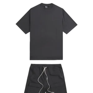 TSHIRT BERMUDA SS ELOY 63311_8771 PIOMBO-PIOMBO MAN