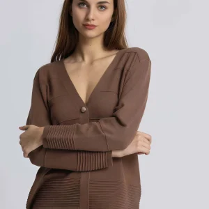 Giacca con scollo a V "OVERSIZE"