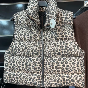 PROMO gilet senza maniche con stampa leopardata
