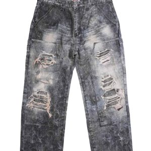 GUESS JEANS JEANS M4BG43 D4SB0 PRNTD MENDING