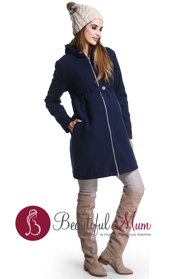 MOMMY NAVY – Cappotto premaman - immagine 3