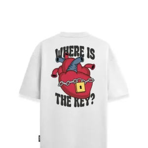 T-SHIRT S2 KEY 62795_8427 BIANCO-BIANCO MAN