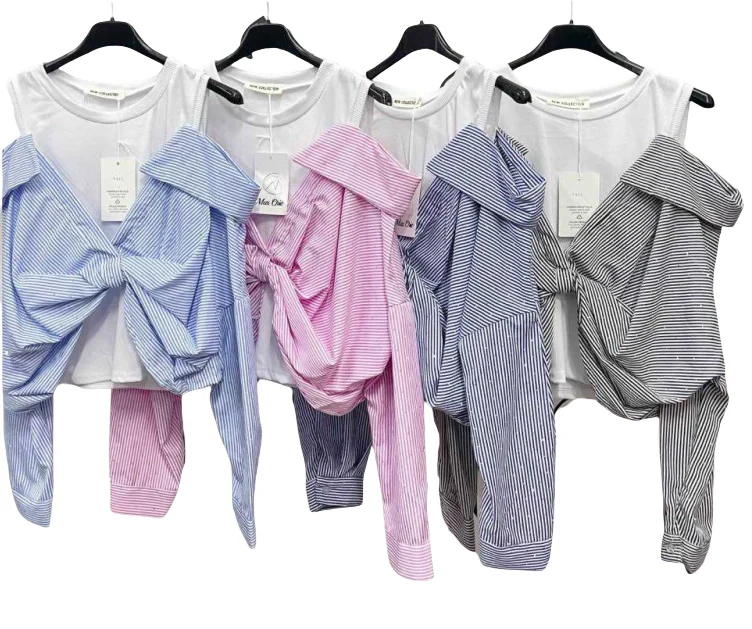 Camicia finta in due pezzi - immagine 2