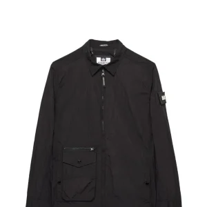 WEEKEND OFFENDER VINNIE OVERSHIRT OSAW2412 BLACK
