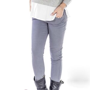 ERIC – Pantalone premaman basic in cotone drill