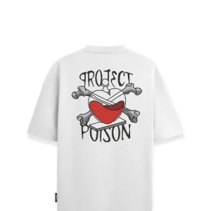 T-SHIRT S2 POISON 62796_8427 BIANCO-BIANCO MAN