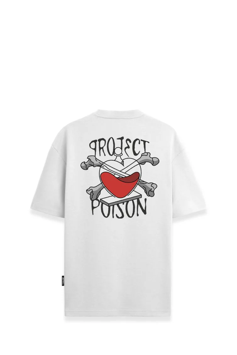 T-SHIRT S2 POISON 62796_8427 BIANCO-BIANCO MAN - immagine 2