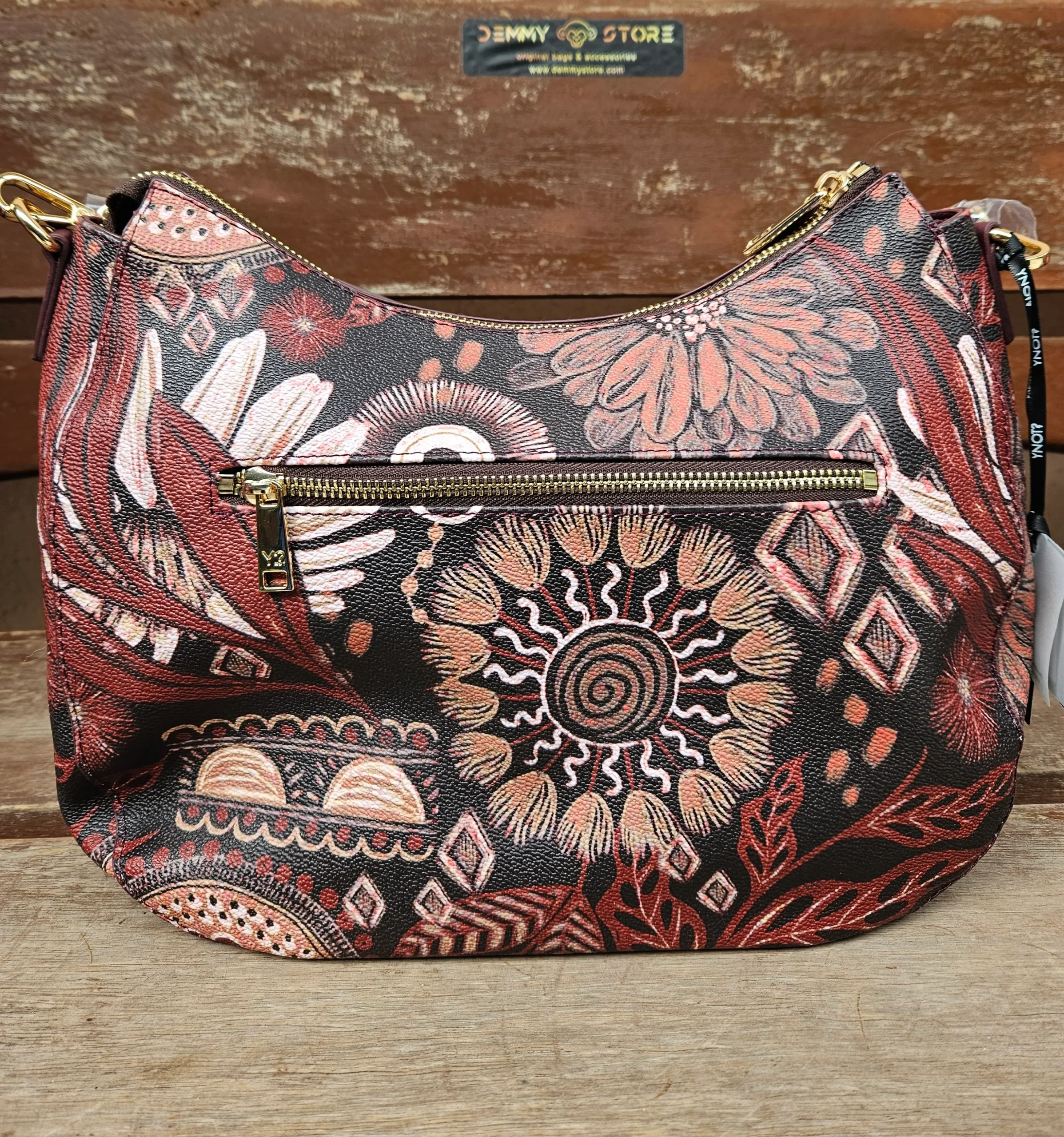 Ynot? Borsa hobo IKE006 natural - immagine 4