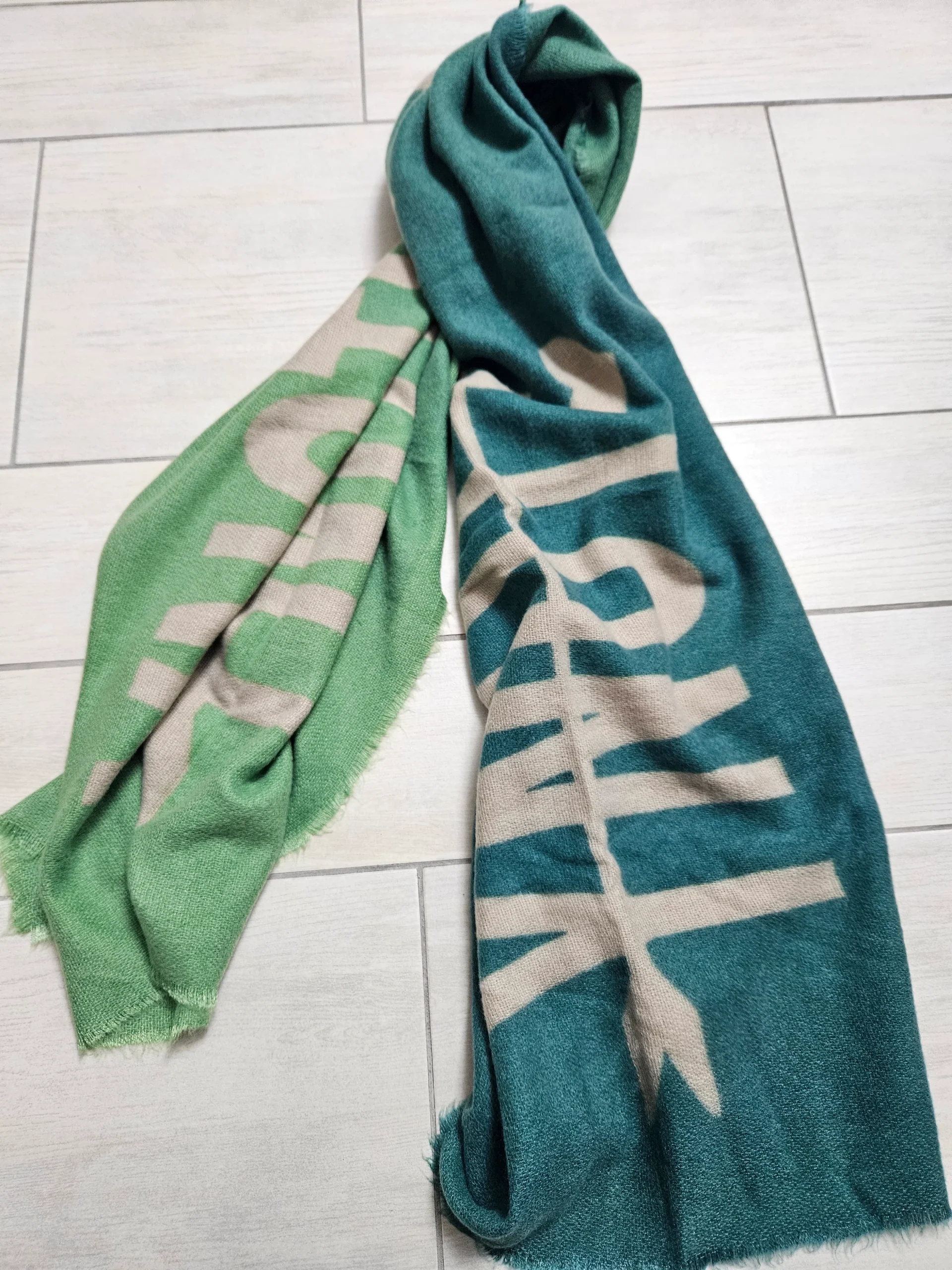 Ynot? Sciarpa LOV104 verde - immagine 3