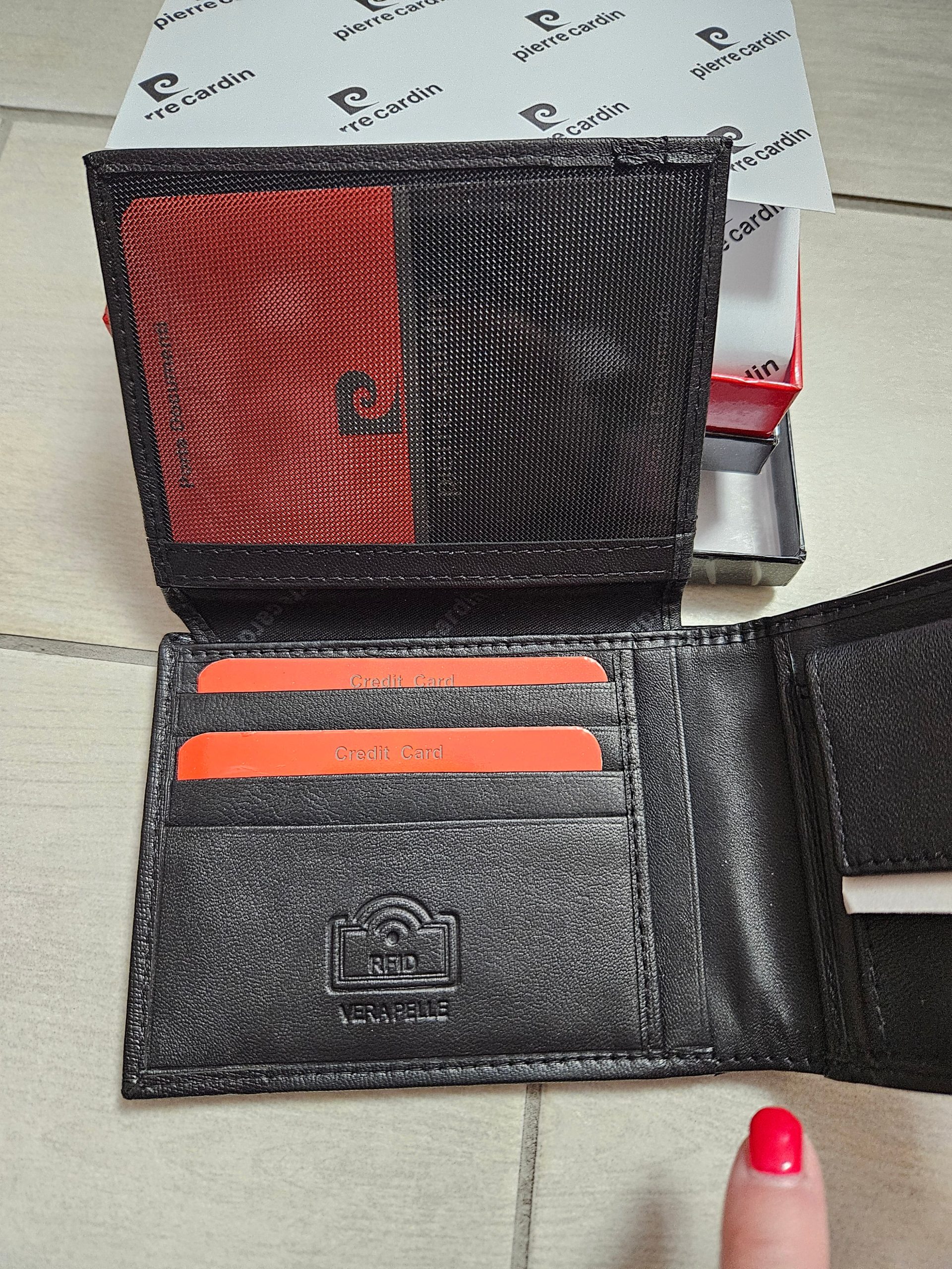 Portafoglio Pierre Cardin nero - immagine 4