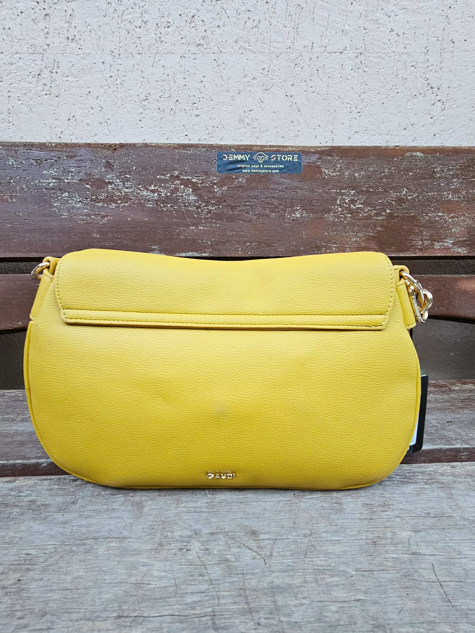 Borsa a spalla Gaudì CLAIRE senape - immagine 4