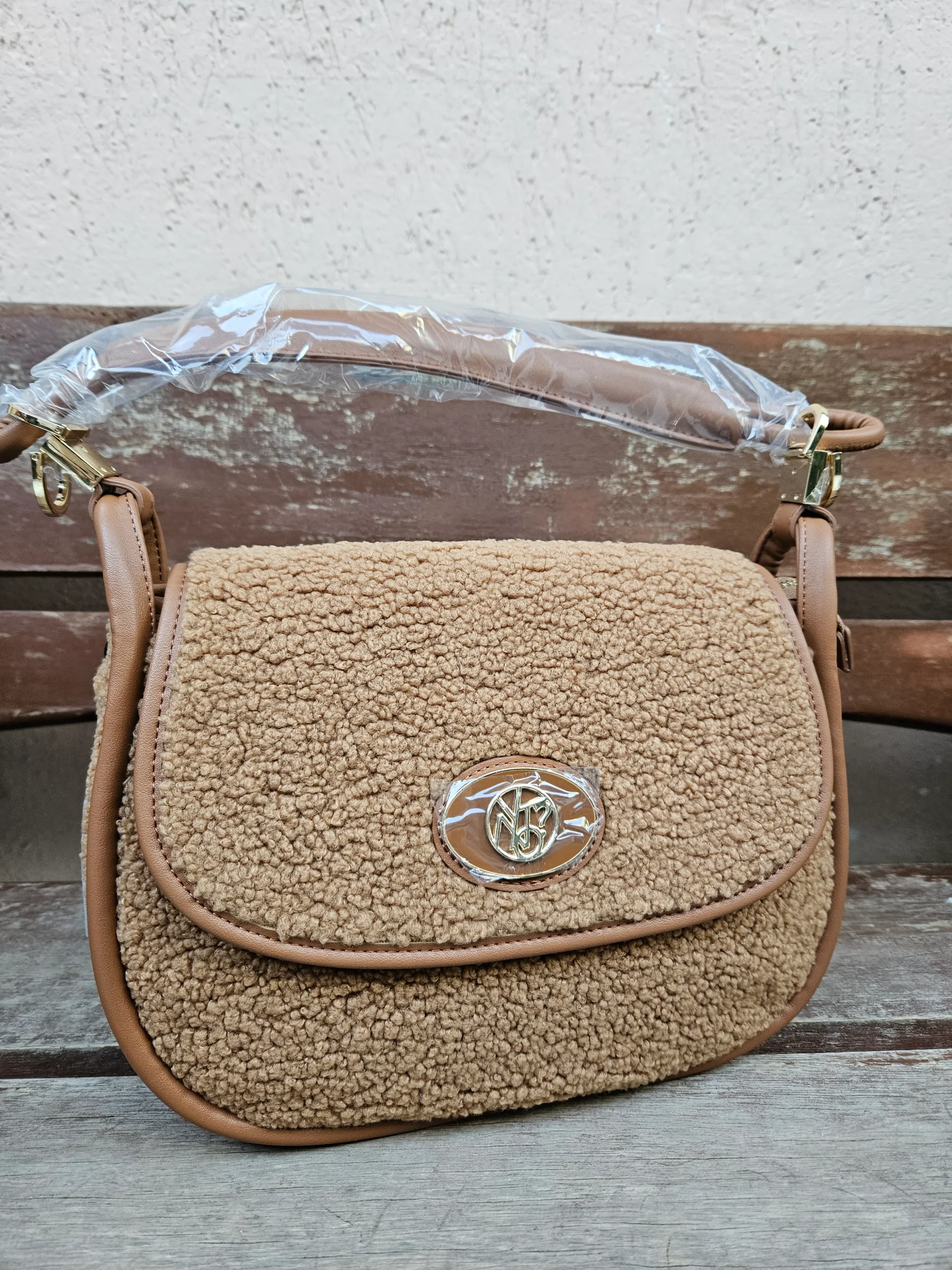 Ynot? Flap bag DEA005 teddy - immagine 2