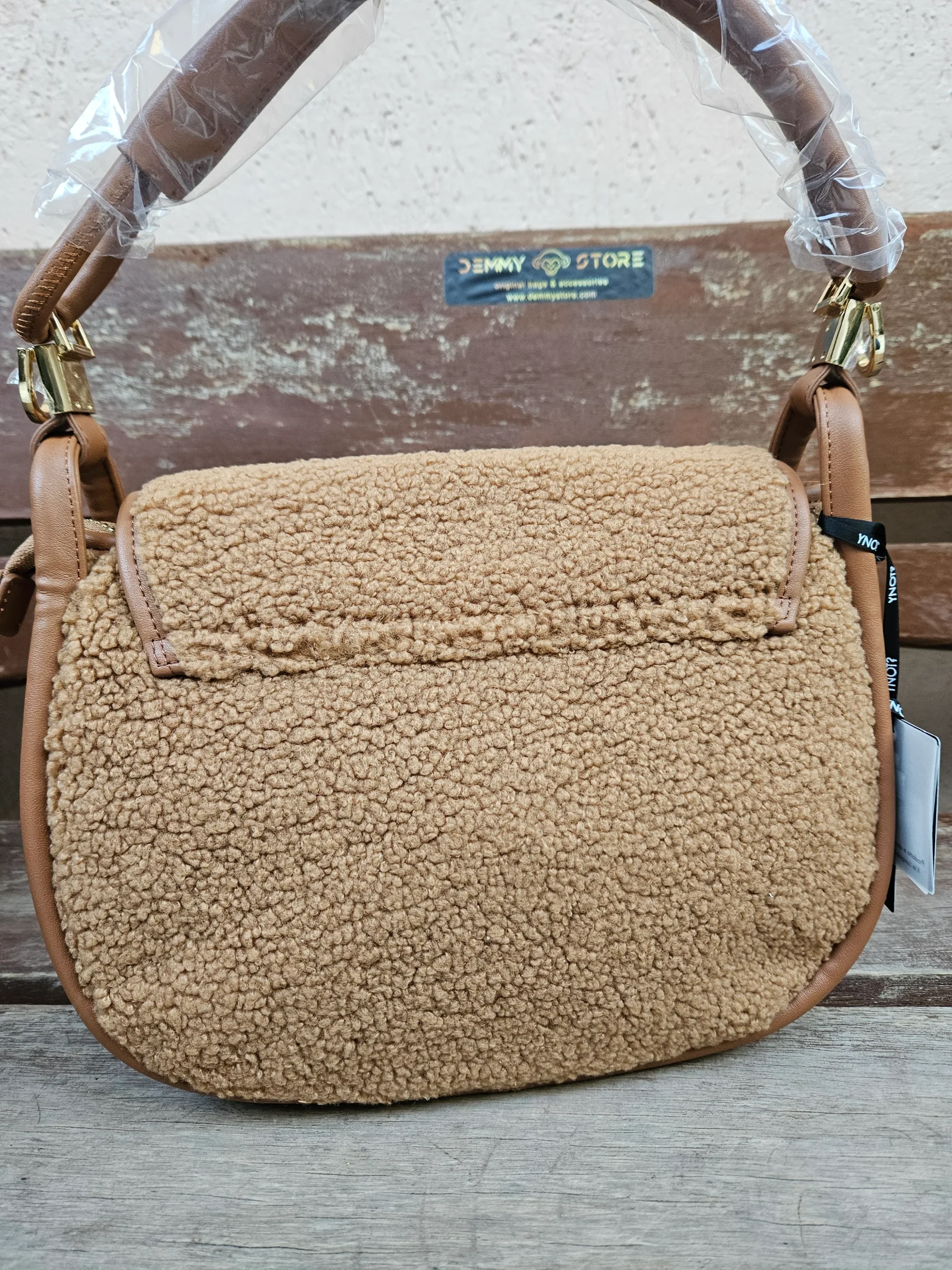 Ynot? Flap bag DEA005 teddy - immagine 4
