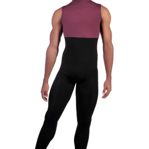 Tuta danza uomo Bicolor M909